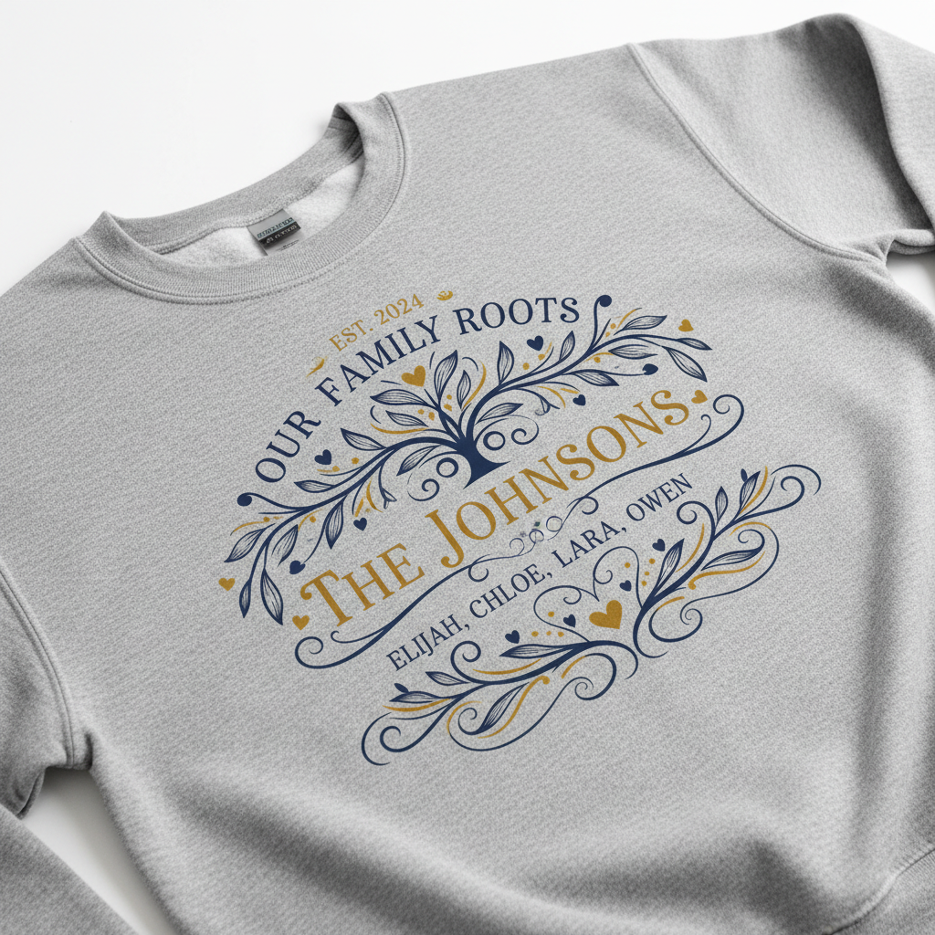 custom sweatshirt